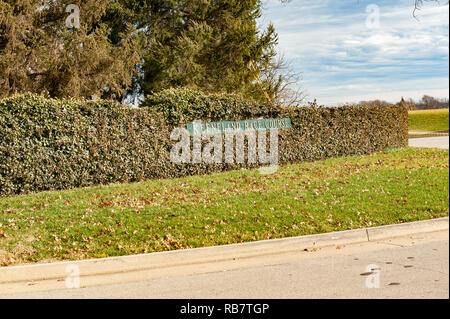 Keeneland Rennstrecke in Lexington Kentucky (USA) Stockfoto