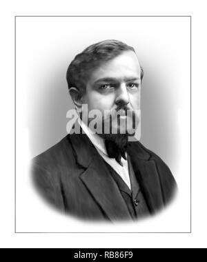 Claude Debussy 1862-1918 französische Komponist Stockfoto