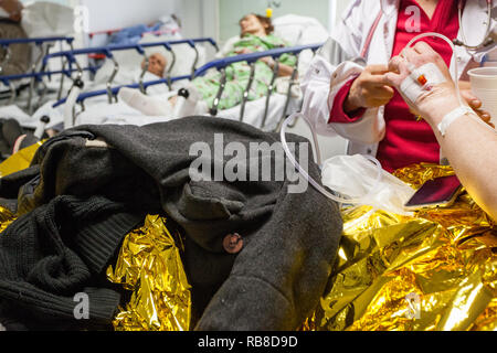 Notaufnahme im Krankenhaus von Aix-en-Provence Stockfoto