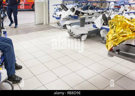 Notaufnahme im Krankenhaus von Aix-en-Provence Stockfoto