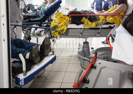 Notaufnahme im Krankenhaus von Aix-en-Provence Stockfoto