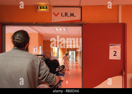 Notaufnahme im Krankenhaus von Aix-en-Provence Stockfoto