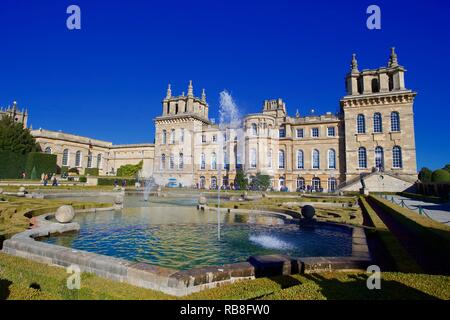 Blenheim Palace, Oxfordshire, England Stockfoto