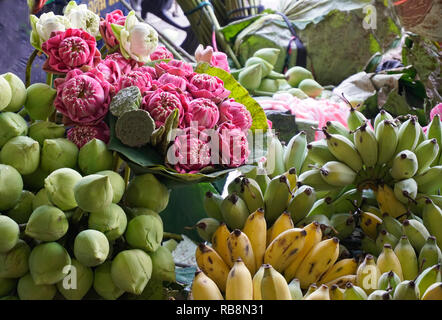 Central Market oder Psar Thmei Markt in der Stadt Phnom Penh Kambodscha. Stockfoto