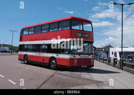 Erbe Doppeldecker Bus Wilts & Dorset Bristol VR Stockfoto