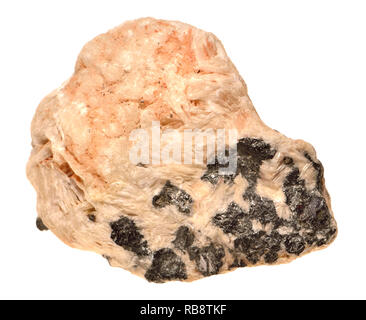 Galena (Leitung Sulfid) wichtigsten Erz von Blei Stockfoto