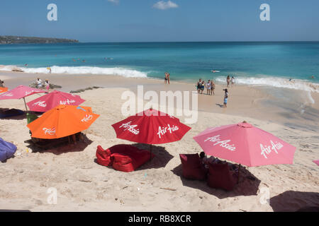 Traum Strand Bali Stockfoto