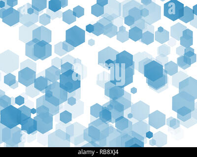 Abstrakte sechseckige geometrischen Hintergrund Stockfoto