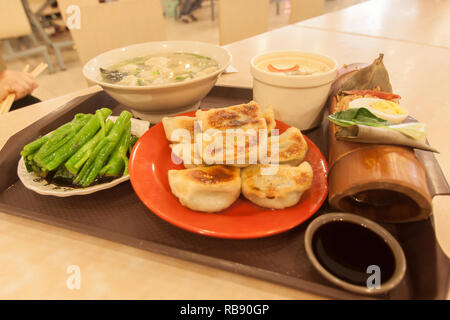 Verschiedene Shanghai essen. Stockfoto