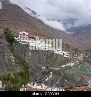 Diskit gompa Kloster in Ladakh, Indien Stockfoto