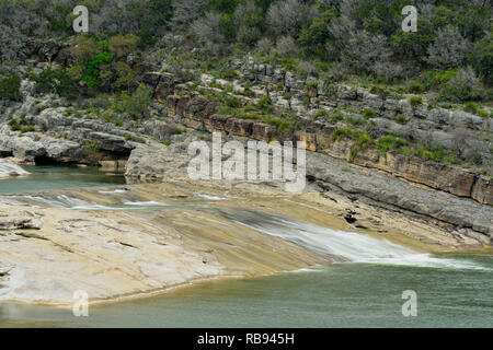 Pedernales River, Pedernales Falls State Park, Texas, USA Stockfoto