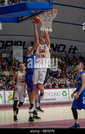 Mestre, Italien. 08 Jan, 2019. Vidmar Basketball Champions League Reyer Vs Opava, Venedig Italien 08, Januar 2019 Credit: Unabhängige Fotoagentur/Alamy leben Nachrichten Stockfoto