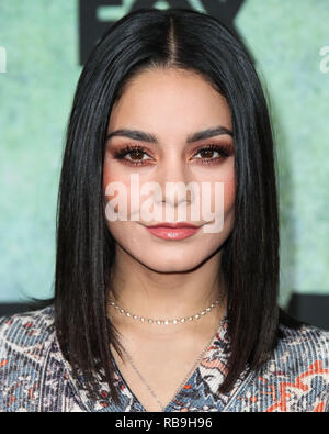 Los Angeles, Kalifornien, USA. 8. Januar, 2019. Schauspielerin Vanessa Hudgens kommt an FOX'S "mieten" drücken Sie Quark im Fox Studio Lot am 8. Januar 2019 in Century City, Los Angeles, Kalifornien, USA. (Foto von Xavier Collin/Image Press Agency) Quelle: Bild Presse Agentur/Alamy leben Nachrichten Stockfoto