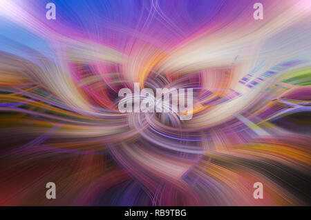 Farbige twirl Hintergrund Desktop und Textur Stockfoto