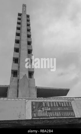 Estadio Centenario in Montevideo, Uruguay. Das Stadion wurde 1930 eingeweiht der ersten FIFA WM. Ein Denkmal der Welt Fußball. Stockfoto