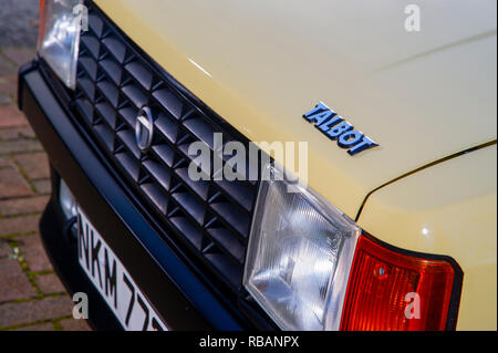 1980 Talbot Sunbeam Ti britischen heißen Limousine Sportwagen Stockfoto