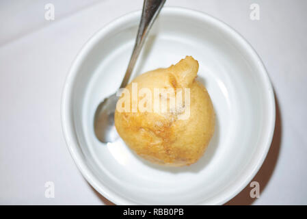 Gebratenes Eis Stockfoto