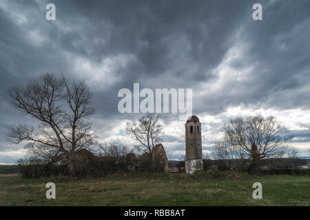 Verlassene Kirche in Bulgarien Stockfoto