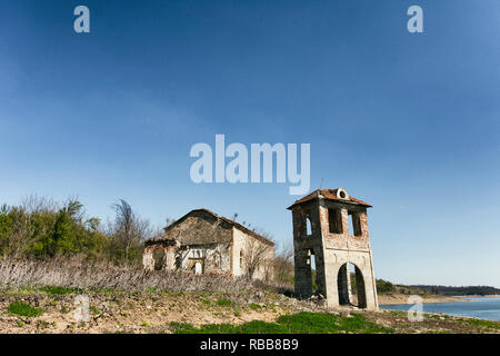 Verlassene Kirche in Bulgarien Stockfoto