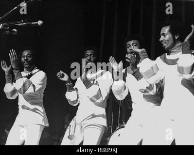 Die Versuchungen, Hammersmith Odeon, London 1973 Stockfoto