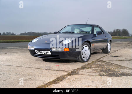 1989 Porsche 928 Deutschen super Auto Stockfoto