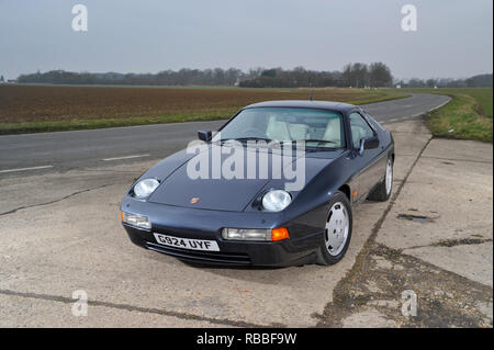 1989 Porsche 928 Deutschen super Auto Stockfoto