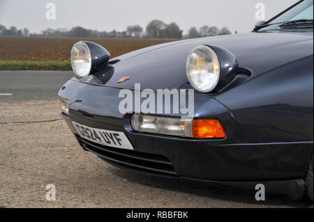 1989 Porsche 928 Deutschen super Auto Stockfoto