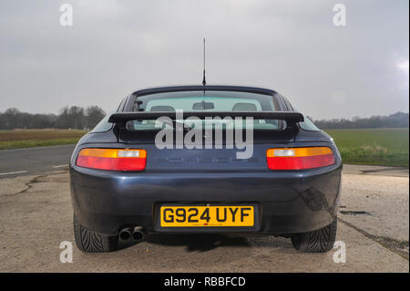 1989 Porsche 928 Deutschen super Auto Stockfoto