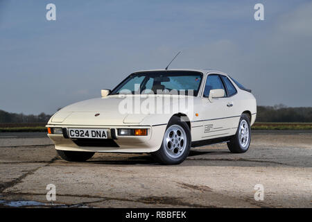 1986 Porsche 924 S klassische deutsche Sportwagen Stockfoto