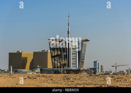 Stadtbild mit Gebäuden in Riad, Saudi-Arabien Stockfoto