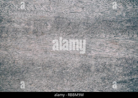 Close up rustikalen Holztisch mit Korn Textur im Vintage Style. Oberfläche von altem Holz Planke in Makro-Konzept mit leere Vorlage und Kopie Platz für Abst Stockfoto