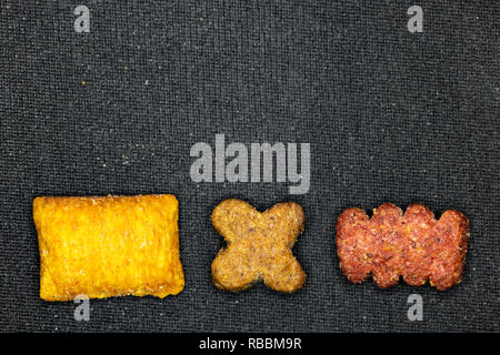 Trockennahrung, Makro Foto Stockfoto