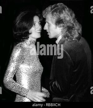 Margaret Trudeau und Vitas Gerulaitis bei Studio 54 1978 Foto von John Barrett/PHOTOlink Stockfoto