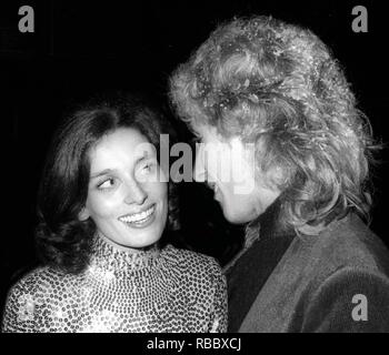 Margaret Trudeau und Vitas Gerulaitis bei Studio 54 1978 Foto von John Barrett/PHOTOlink Stockfoto