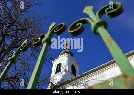 Geburt der St. John Serbisch Orthodoxe Kirche, Lippó, Baranya County, Ungarn, Magyarország, Europa Stockfoto