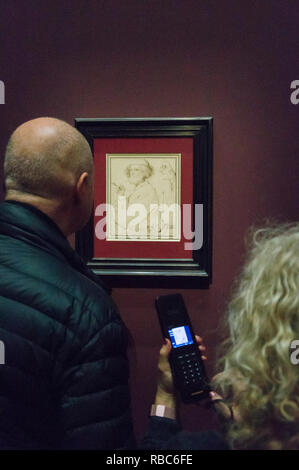 Die weltweit erste große monographische Ausstellung der Werke von Der niederländische Maler Pieter Bruegel der Ältere aus dem 16. Jahrhundert im Kunsthistorischen Museum' i Stockfoto