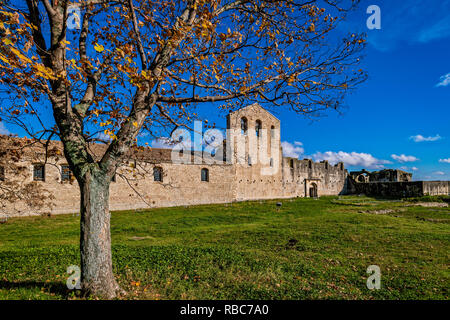 Italien Basilikata Venosa Ss. Trinità und Incompiuta Abtei Stockfoto