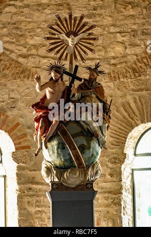 Italien Basilikata Venosa Ss. Trinità und Incompiuta Kirche der Abtei Stockfoto