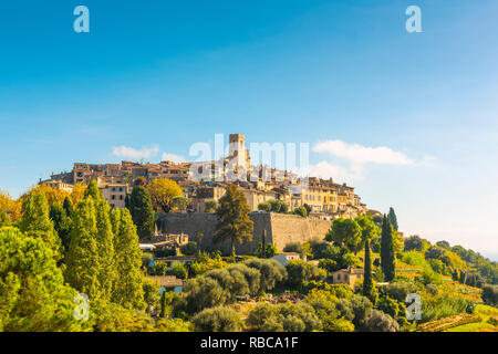 Frankreich, Provence-Alpes-Cote d'Azur, Côte d'Azur, Alpes-Maritimes, Saint-Paul-de-Vence. Stockfoto