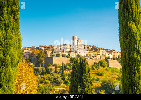 Frankreich, Provence-Alpes-Cote d'Azur, Côte d'Azur, Alpes-Maritimes, Saint-Paul-de-Vence. Stockfoto