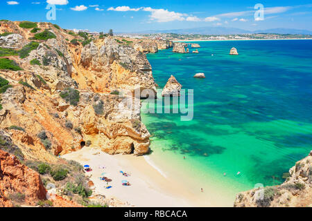 Camilo Strand, Lagos, Algarve, Portugal, Stockfoto