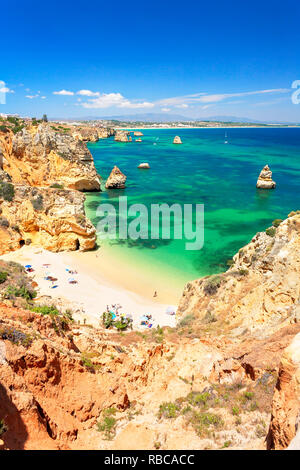 Camilo Strand, Lagos, Algarve, Portugal, Stockfoto