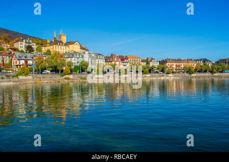 Neuchatel, Schweiz Stockfoto