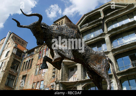 Tacheles künstlerische squatt, Berlin, Deutschland Stockfoto