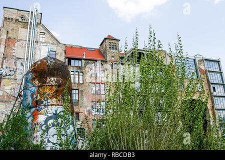 Tacheles künstlerische squatt, Berlin, Deutschland Stockfoto