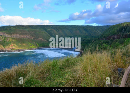 Nordwest Küste von Maui, Hawaii Inseln. Stockfoto