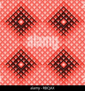 Plätze wiederholen. Geometrische nahtlose Muster. Rechtecke Fliese Hintergrund Stock Vektor