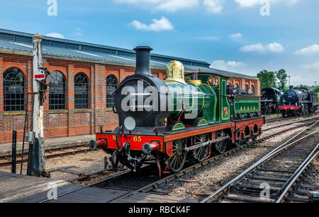 Südost- und Chatham Bahn Nummer 65, an der Sheffield Park Station Stockfoto