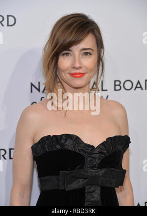 New York, USA. 8. Januar 2019. Linda Cardellini besucht die 2019 National Board of Review Gala an Cipriani 42nd Street am Januar 08, 2019 in New York City. Credit: Erik Pendzich/Alamy leben Nachrichten Stockfoto