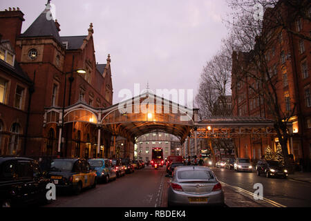 Um Bahnhof Marylebone Stockfoto